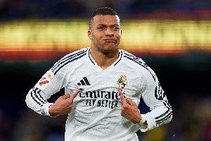 开云体育下载APP-姆巴佩在2025年打进25粒进球，同期五大联赛球员与登贝莱并列第一